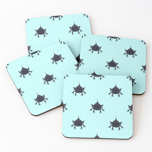 Item preview, Black Axolotl pattern designed and sold by AnnDart.