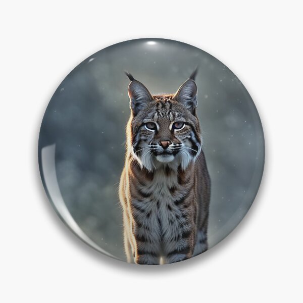 Item preview, Bobcat in the Mist designed and sold by Stephanie Laird.