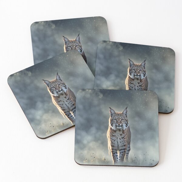 Item preview, Bobcat in the Mist designed and sold by Stephanie Laird.
