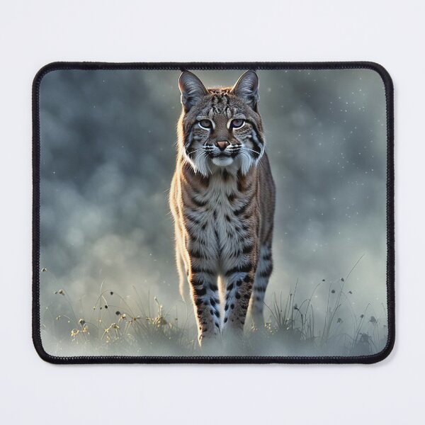 Item preview, Bobcat in the Mist designed and sold by Stephanie Laird.
