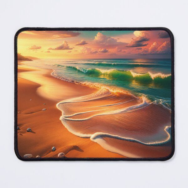 Item preview, "Ocean's Whisper: Shoreline Memories" designed and sold by MindVibe.