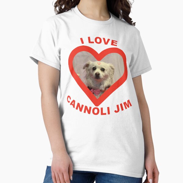 I Love Cannoli Jim Classic T-Shirt