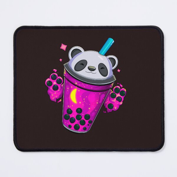 Item preview, Starry Panda Bubble Tea- Pink Panda designed and sold by BreakfastKnight.
