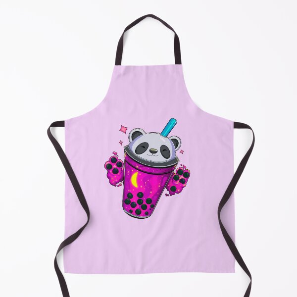 Item preview, Starry Panda Bubble Tea- Pink Panda designed and sold by BreakfastKnight.
