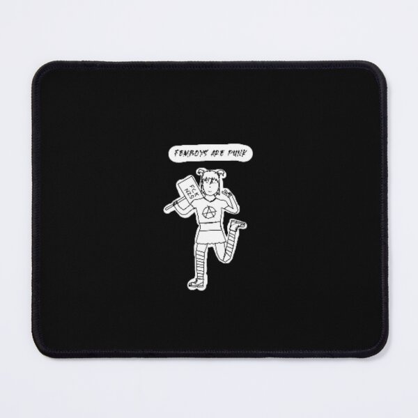 Item preview, Femboys are punk in black designed and sold by Natty Warkentin.