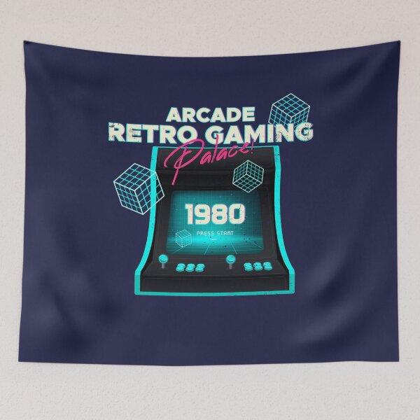 Item preview, ARCADE RETRO GAMING PALACE  - Retro Gaming 1980 designed and sold by SALENTOmadness.