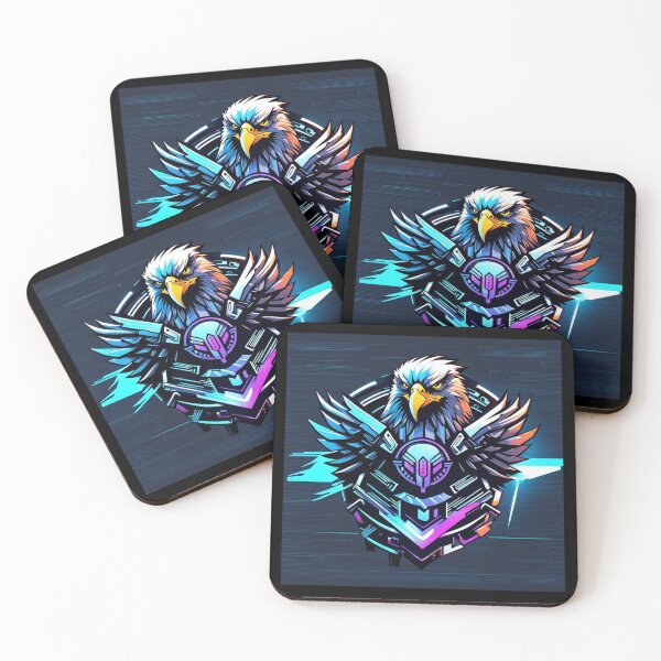 Item preview, Cybernetic Eagle, American Icon, Neon, Military designed and sold by Burn-Ego.