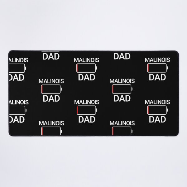 Item preview, Belgian Malinois Dad Low Battery Gift designed and sold by Guarddogdrive.