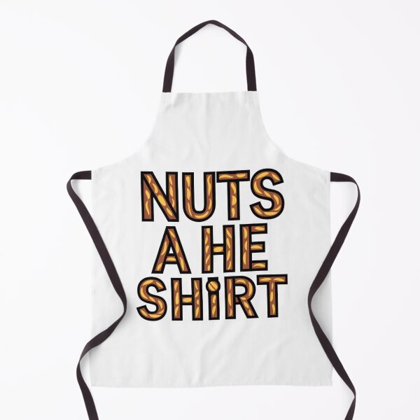 Item preview, Nuts A He Shirt, Funny Typographic Colorful Couple Design designed and sold by Raise2Shine.