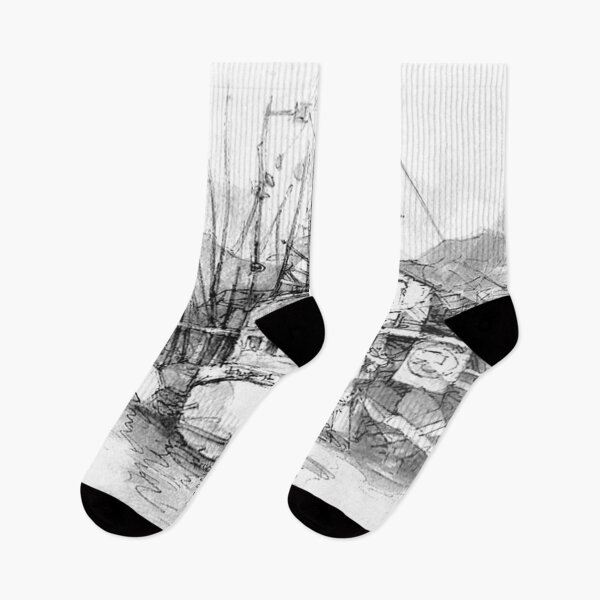 Item preview, morning morro bay FH BW designed and sold by Gerardo Segismundo.
