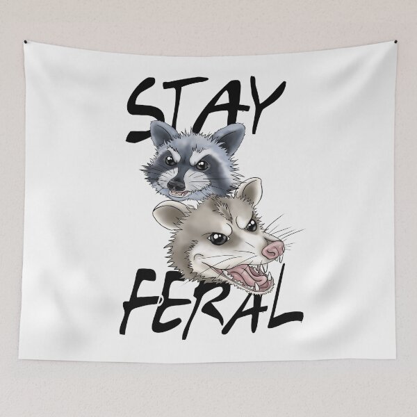 Item preview, Stay Feral designed and sold by studiolockhart.
