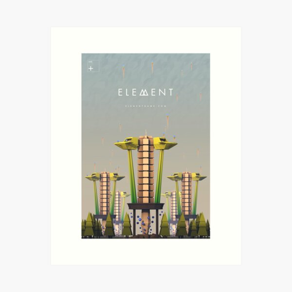 Element Mine Unit Artwork Art Print