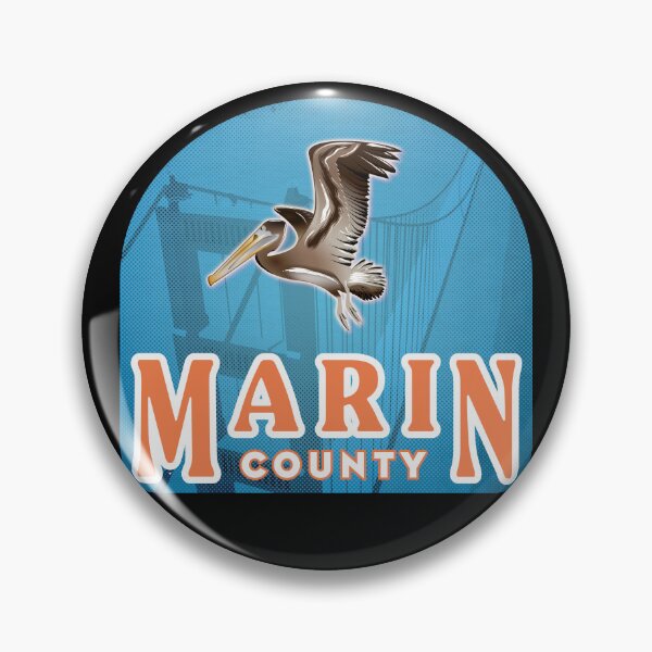 Item preview, Marin County Pelican designed and sold by fairviewdesign.