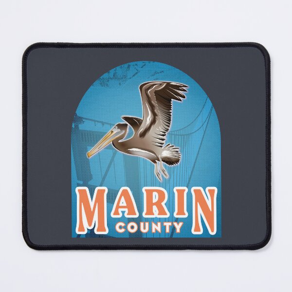 Item preview, Marin County Pelican designed and sold by fairviewdesign.