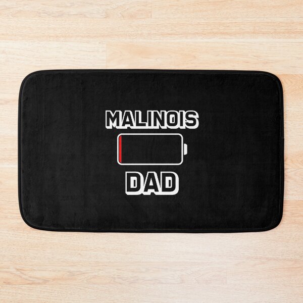 Item preview, Retro Belgian Malinois Dad Low Battery Gift designed and sold by Guarddogdrive.