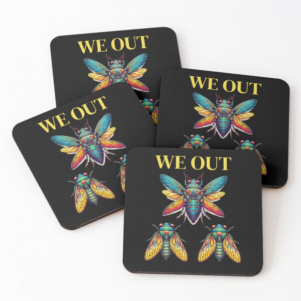 Item preview, Funny Cicada We Out Cute Cicada Entomology Insects Cicada, Cicada Invasion, Rooster Tail Cicada designed and sold by Soul-Inspirer.