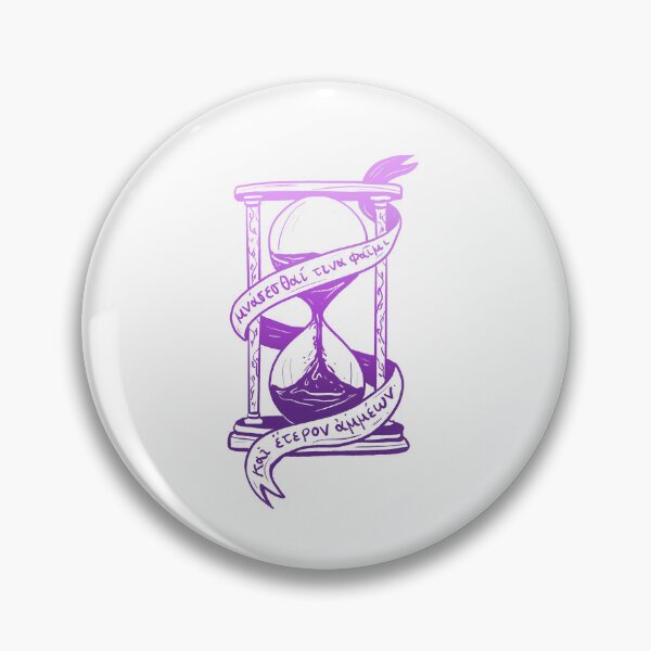 Item preview, Ancient Greek Sappho Quote: Someone Will Remember Us (violet fade hourglass) designed and sold by TheDoodlemancer.