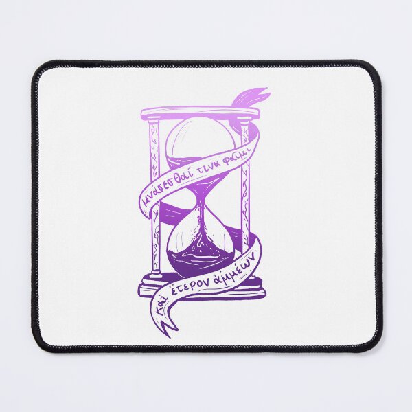 Item preview, Ancient Greek Sappho Quote: Someone Will Remember Us (violet fade hourglass) designed and sold by TheDoodlemancer.