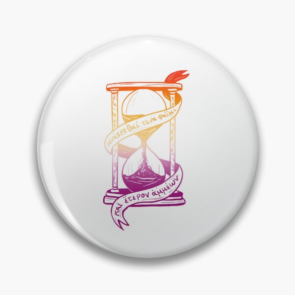 Item preview, Ancient Greek Sappho Quote: Someone Will Remember Us (light sunset hourglass) designed and sold by TheDoodlemancer.