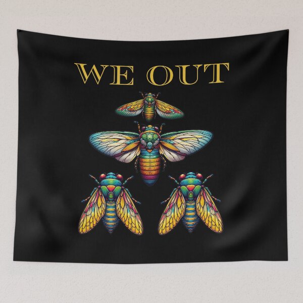 Item preview, Funny Cicada Invation We Out Cute Cicada Entomology Insects Cicada, Cicada Invasion, Rooster Tail Cicada designed and sold by Soul-Inspirer.