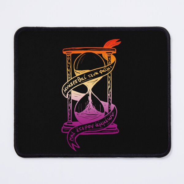 Item preview, Ancient Greek Sappho Quote: Someone Will Remember Us (dark sunset hourglass) designed and sold by TheDoodlemancer.