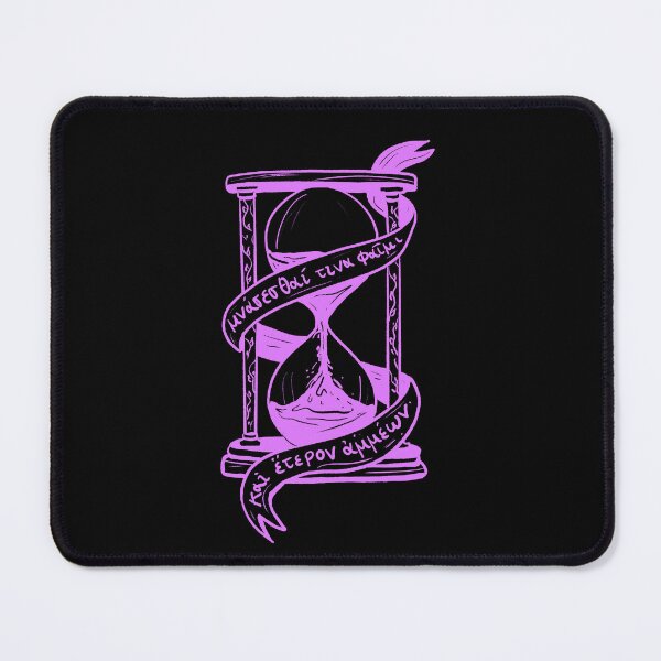 Item preview, Ancient Greek Sappho Quote: Someone Will Remember Us (violet hourglass) designed and sold by TheDoodlemancer.
