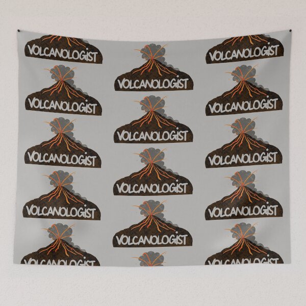 Item preview, Volcanologist Volcano Logo  designed and sold by louweasely.