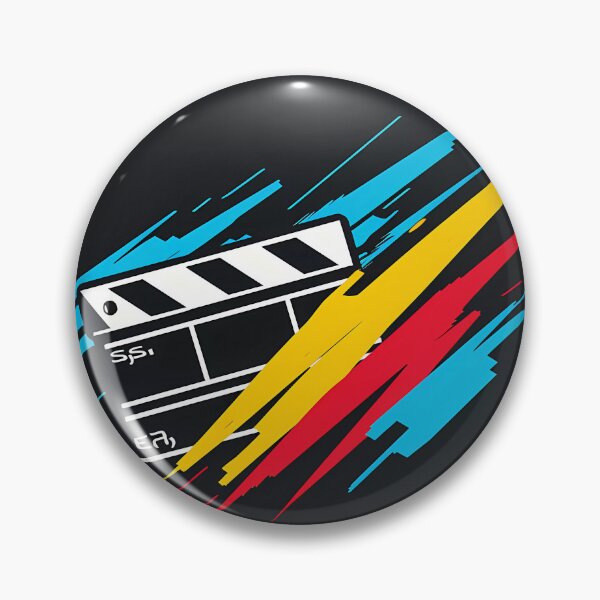 Item preview, “Clap of Cinema: The Iconic Centerpiece” designed and sold by Art-Vortex-fr.