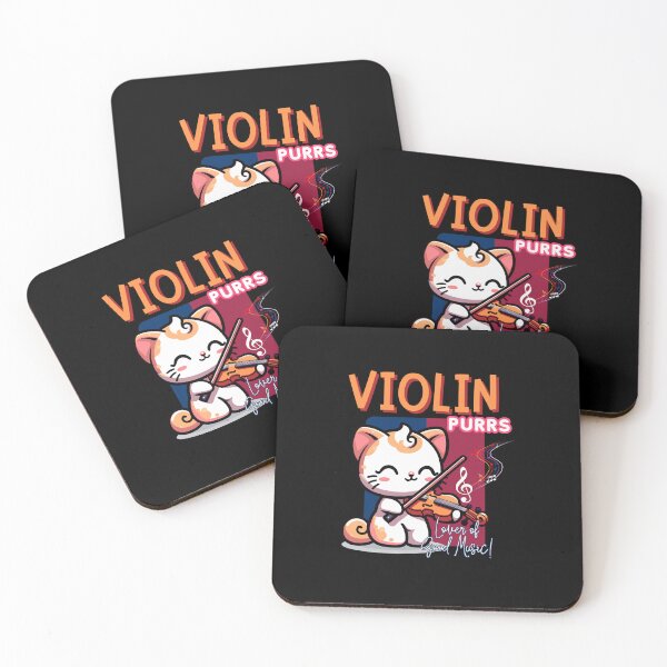 Item preview, Violinist cat, Violin purrs, Lover of good music designed and sold by antcpjr682.