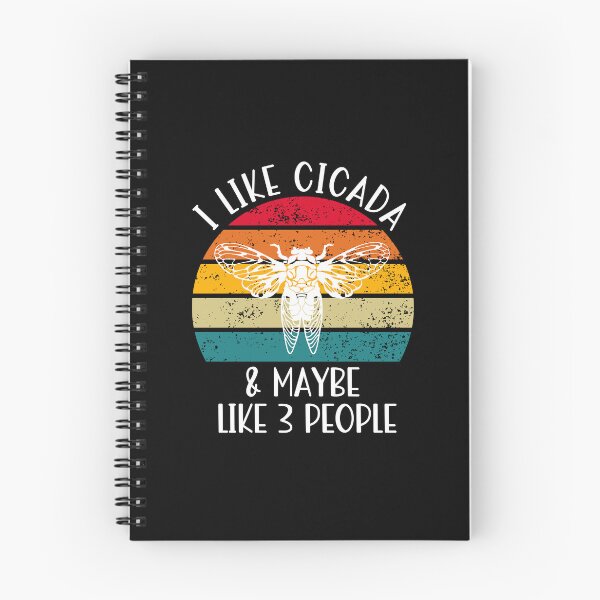 Item preview, I Like Cicada and Maybe 3 People Cicada Insect Lover Retro Fun Sunset, Cicada Invasion, Rooster Tail Cicada designed and sold by Soul-Inspirer.