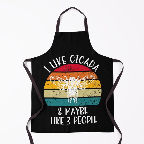 Item preview, I Like Cicada and Maybe 3 People Cicada Insect Lover Retro Fun Sunset, Cicada Invasion, Rooster Tail Cicada designed and sold by Soul-Inspirer.