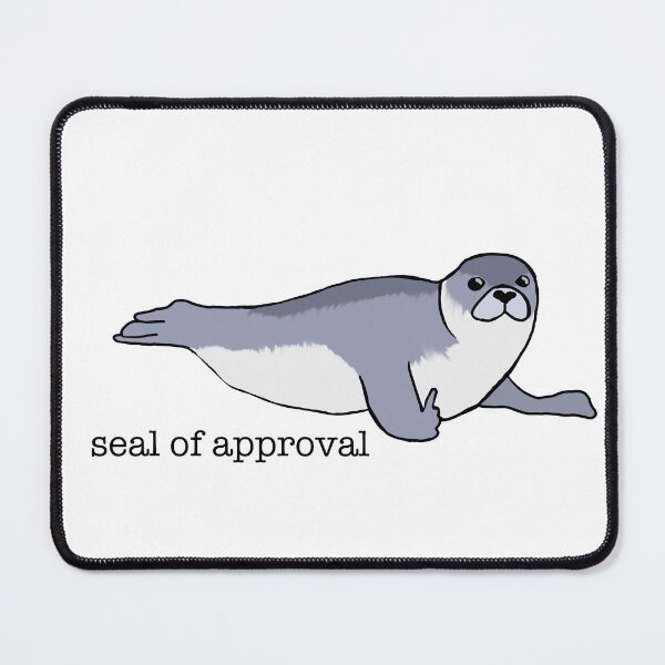 Item preview, Seal of approval designed and sold by LexSmithDesign.