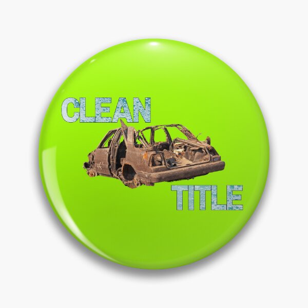 Item preview, CLEAN TITLE designed and sold by SweetsAndSavary.