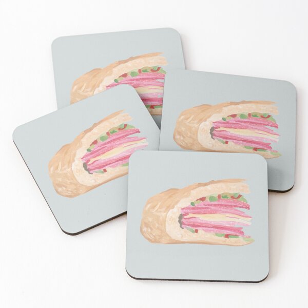 Item preview, Muffaletta Italian Sandwich Painting designed and sold by louweasely.