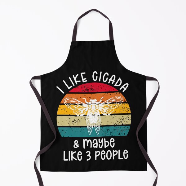 Item preview, I Like Cicada and Maybe 3 People Cicada Insect Lover Retro Fun Sunset, Cicada Invasion, Rooster Tail Cicada designed and sold by Soul-Inspirer.