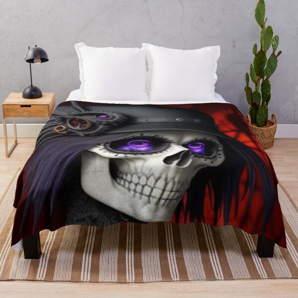 Item preview, Classic Abstract Vintage Gothic Skull designed and sold by TheDarkWardrobe.