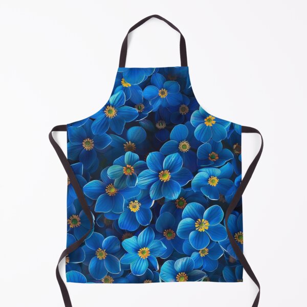 Item preview, Mesmerizing Myosotis: Forget-me-not flowers captivating pattern designed and sold by Margival.