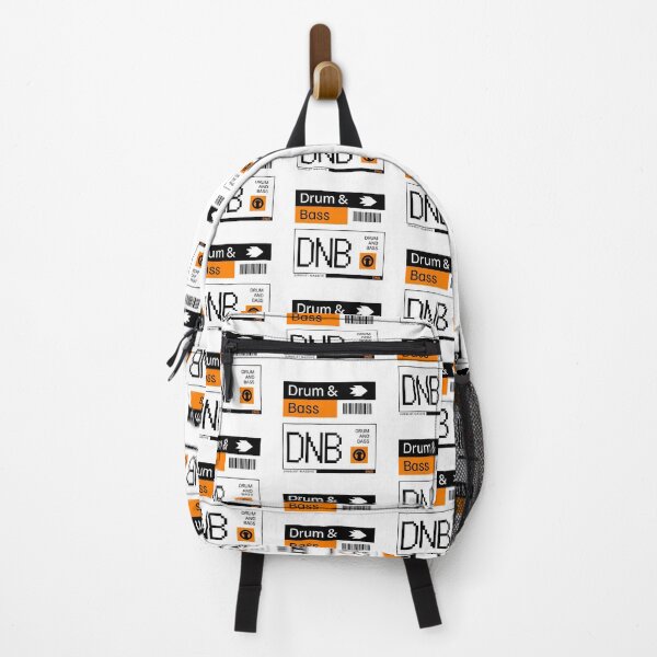 Item preview, BATERÍA Y BAJO - DNB Ticket Steez (Negro/Naranja) designed and sold by Discothreadz.