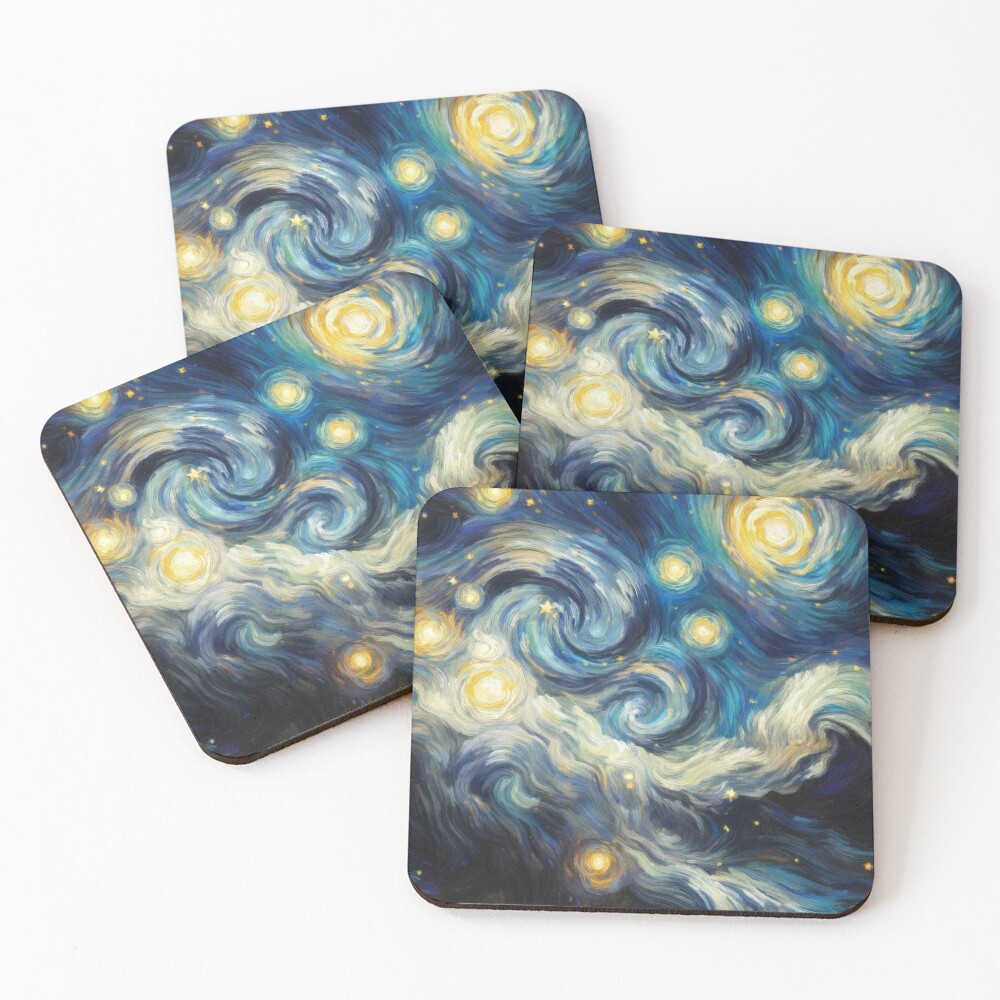 Item preview, Coasters (Set of 4) designed and sold by TEEJAMBOREE.