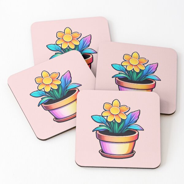 Item preview, rainbow flower pot designed and sold by Cosmicreations1.