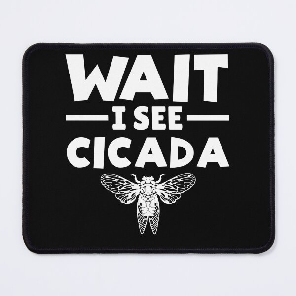 Item preview, Wait I See Cicada, Cicada Insect Lover Retro Fun Sunset, Cicada Invasion, Rooster Tail Cicada designed and sold by Soul-Inspirer.