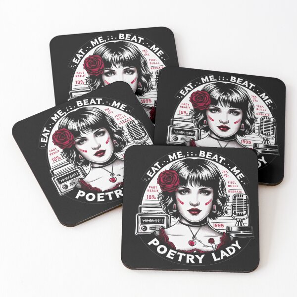 Item preview, 90's Cult Classic 'Pump Up the Volume' Fan Art | Eat Me, Beat Me Poetry Lady Tribute designed and sold by litchick1977.