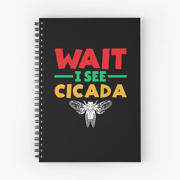 Item preview, Wait I See Cicada, Cicada Insect Lover Retro Fun Sunset, Cicada Invasion, Rooster Tail Cicada designed and sold by Soul-Inspirer.