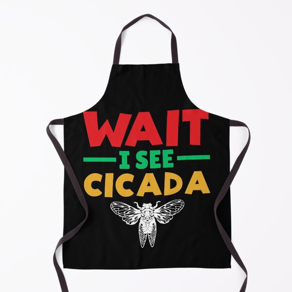 Item preview, Wait I See Cicada, Cicada Insect Lover Retro Fun Sunset, Cicada Invasion, Rooster Tail Cicada designed and sold by Soul-Inspirer.