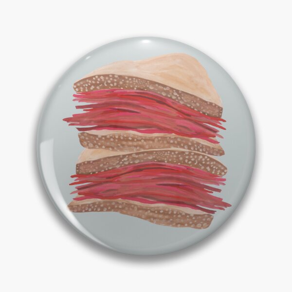 Item preview, Pastrami on Rye Sandwich Painting designed and sold by louweasely.