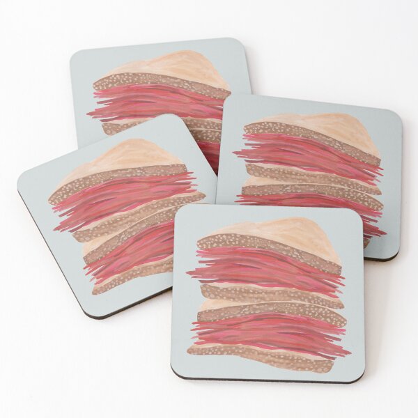 Item preview, Pastrami on Rye Sandwich Painting designed and sold by louweasely.