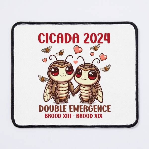 Item preview, Cicada 2024 Double Emergence Broods XIX - XIII Entomology designed and sold by Stick-Artistry.