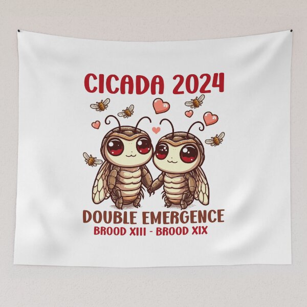 Item preview, Cicada 2024 Double Emergence Broods XIX - XIII Entomology designed and sold by Stick-Artistry.
