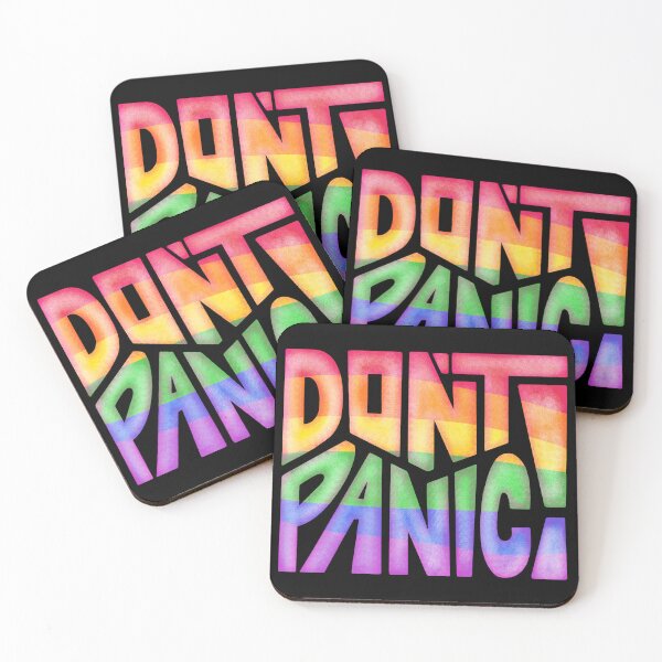 Item preview, DON'T PANIC! Word Art designed and sold by Unhinged Heather.