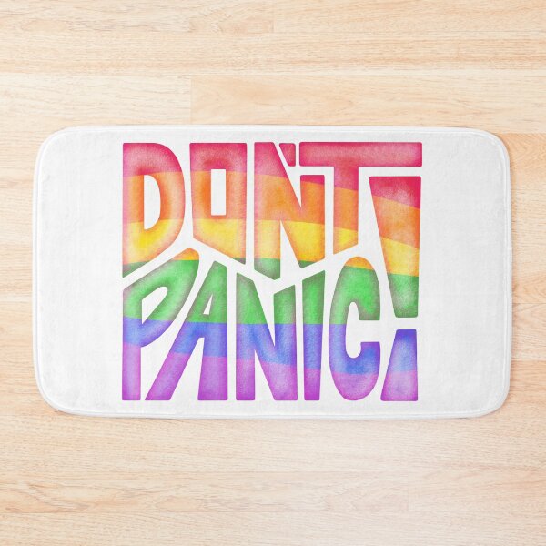 Item preview, DON'T PANIC! Word Art designed and sold by Unhinged Heather.